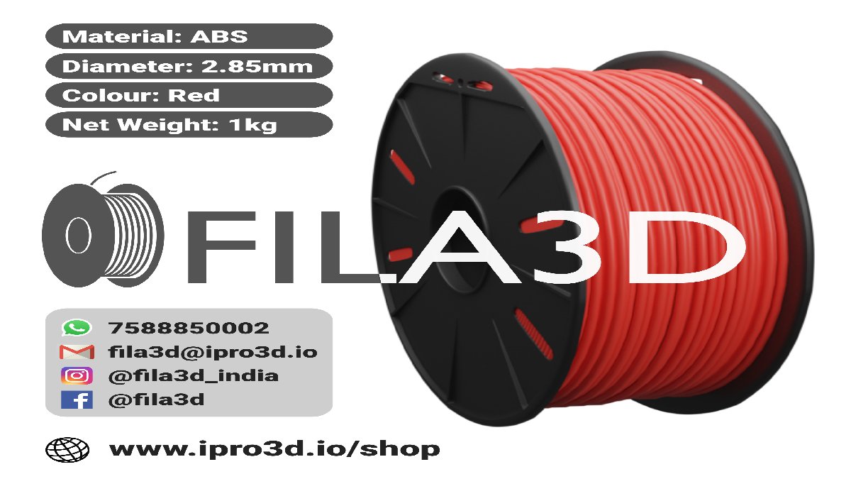 ipro3d's tweet photo. FILA3D Premium 3D Printing Filaments
Manufactured and exported by IPRO3D
Made in India
FILA3D World's Favorite Filament
For order visit website
https://t.co/V7eHWN7988
Contact us
Email: fila3d@ipro3d.io
Mobile/Whatsapp:+917588850002
#3dprinting #3dfilament #madeinindia #fila3d https://t.co/3OxUXzUoGK