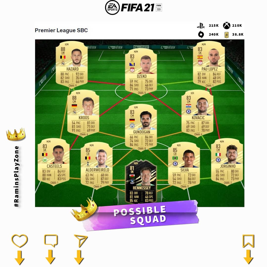 iamraminkhan's tweet photo. Hopefully, this guide has given you everything you need to know to complete IHEANACHO SBC
#FIFA21 #fut21 #easportsfifa #easports #FUTBirthday #fifasbc #premireleague #Bundesliga #LaLigaSantander #Messi #Ronaldo #championsleague #raminsplayzone #fifaobjectives #fifasolution https://t.co/lxeBI5exFi