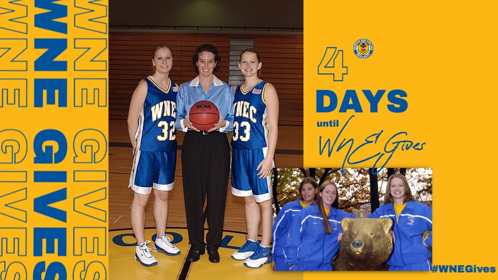 4 DAYS UNTIL WNE GIVES!

Getting very close to our annual day of giving! Donations can be made by following the below:

alumni.wne.edu/s/1919/cf20/ho…

#wnegives