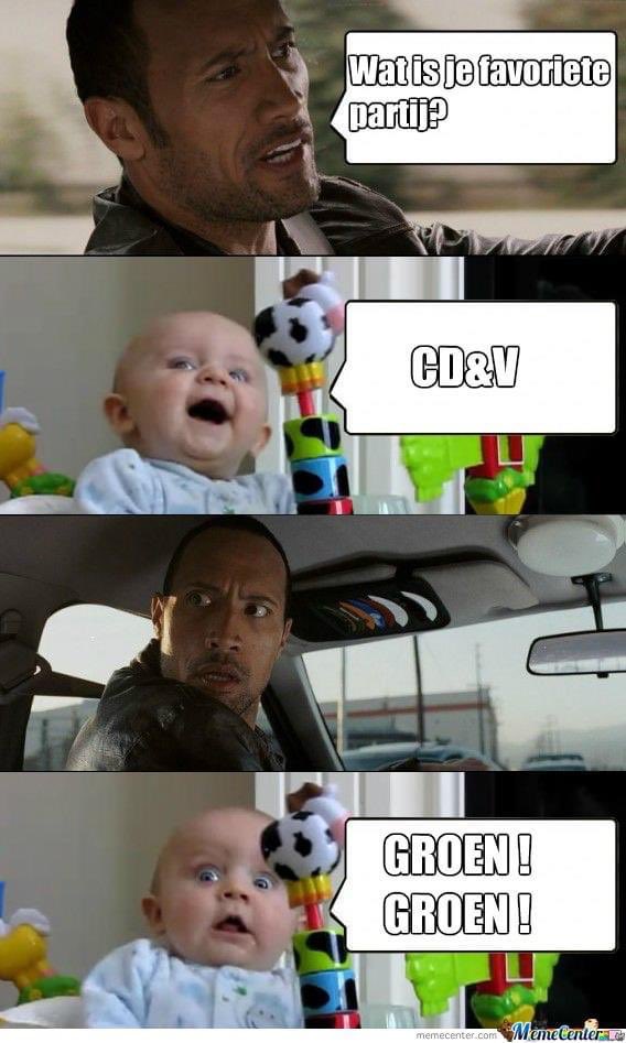 1 like =  haat voor CD&amp;V 🙈🙈