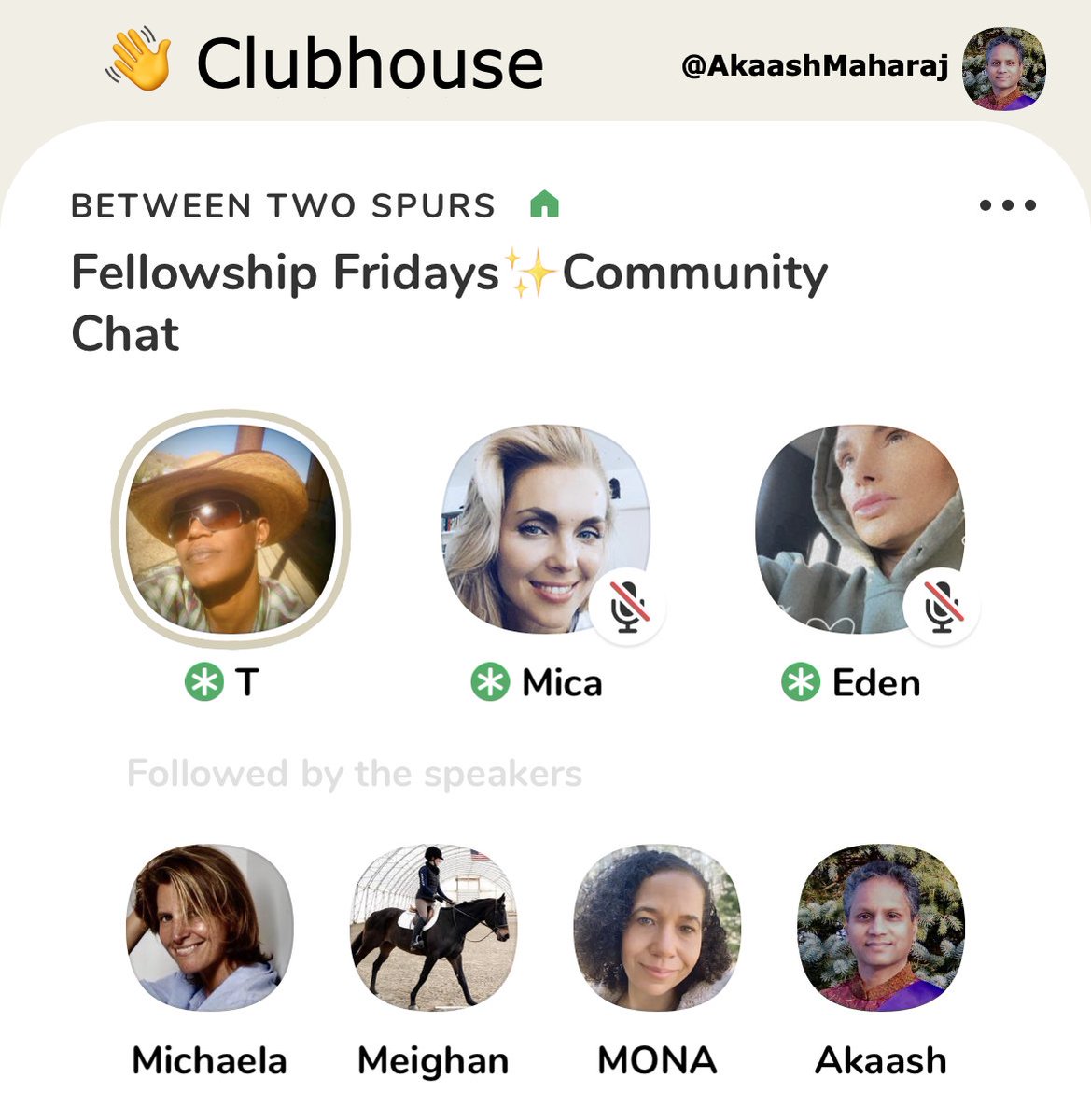 AkaashMaharaj's tweet image. Participating in a discussion at #Clubhouse, led by @Coco_Wrangler.

I am struck by the fact that consonance of "thought, word, and deed" recurs in vastly different cultures, separated by distance and time, across Augustine, Beowulf, and Gandhi.

joinclubhouse.com/event/M1wlXeJy 👋