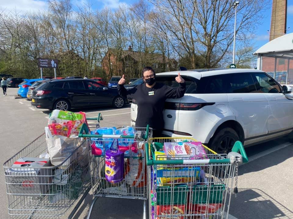 WatchUSGrow4's tweet photo. Massive thank you to Kerry @Morrisons Chorley Community Champion. Now we have lots of eggs to give out on Sunday! #CommunitiesCan #WatchUSgrow https://t.co/yOMa9KC15x