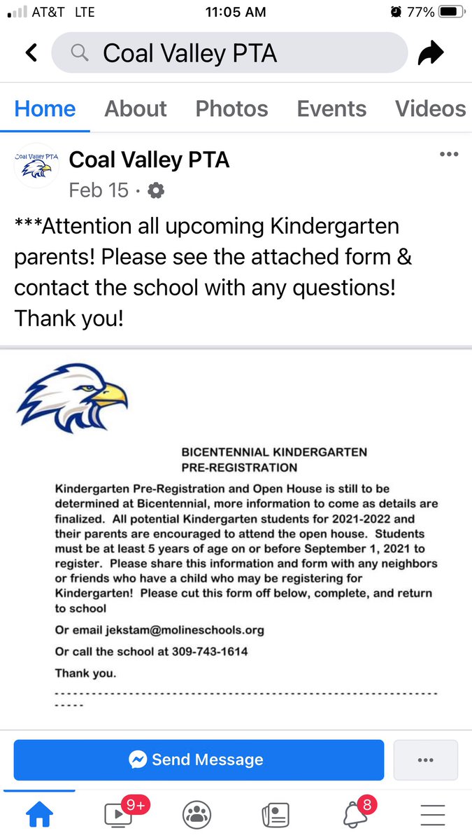 GoBicEagles's tweet photo. Bicentennial Elementary School will host our annual Kindergarten Pre-Registration open house on Thursday, April 22nd from 5:30 to 7:00 pm. 

Please call the main office for more information. https://t.co/Zhue9AiARQ