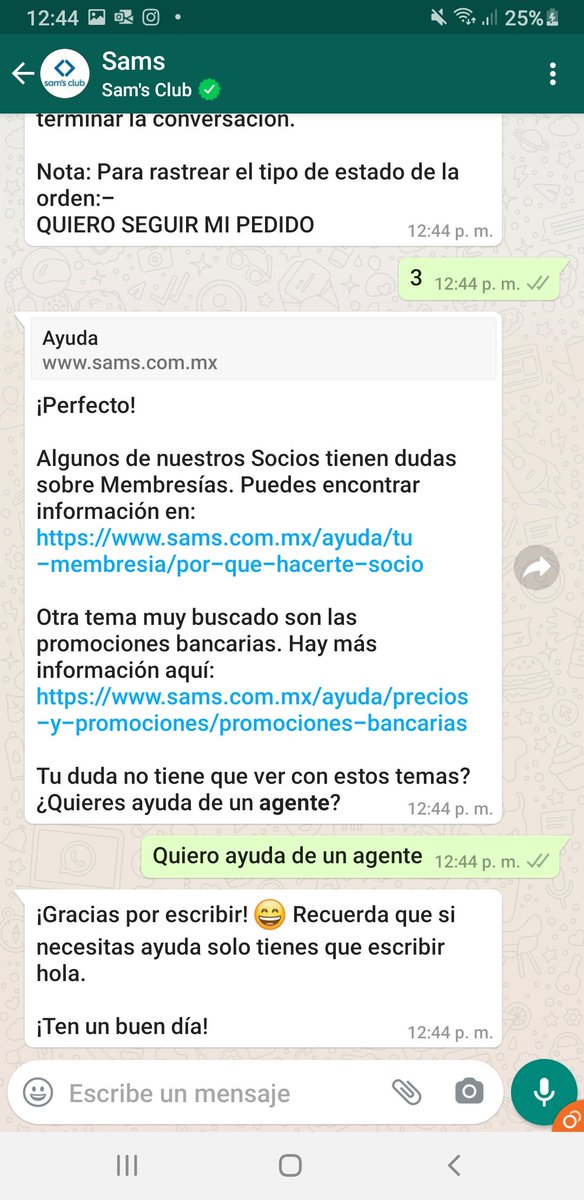 _OrganGrinder_'s tweet photo. @SamsClubMexico Su chat de ayuda no sirve para nada, como pueden ver en la imagen adjunta. ¿En dónde sí atienden a los clientes? https://t.co/sHmHcB1NBw