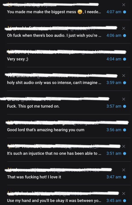 Watch DarlingBoo, Your Goon Fuel 💋's leaked NSFW photo on TwXstars