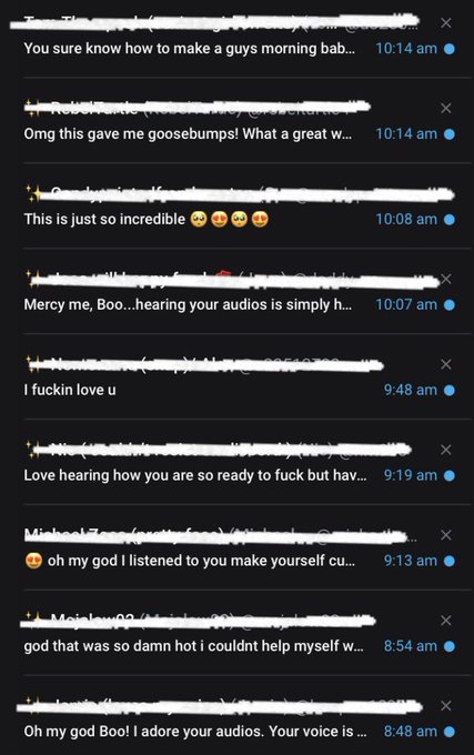 Watch DarlingBoo, Your Goon Fuel 💋's leaked NSFW photo on TwXstars