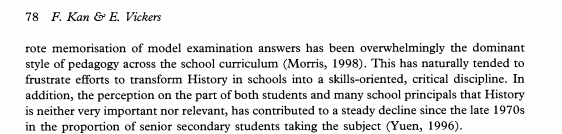 Returning to the issue on hand, how the control of language ensures a control over the views of Hong Kong students, particularly those being taught history. Including and especially the desire to distance Hong Kong Natives from their own history. https://sci-hub.do/https://w...