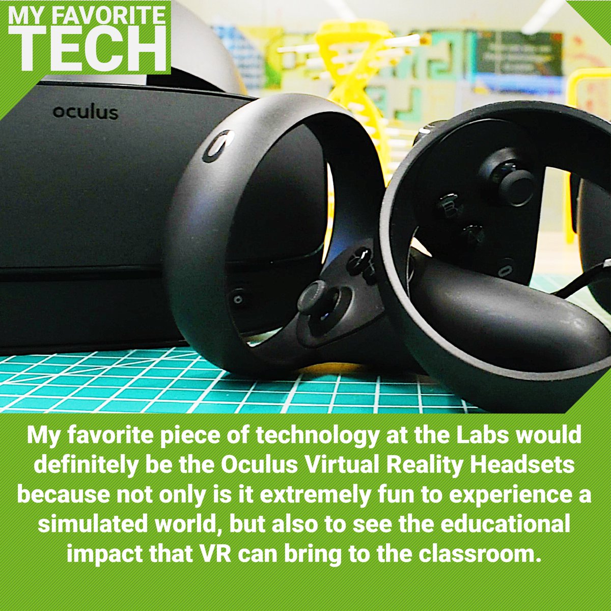 ASU_IgnitEDLabs's tweet photo. Meet our team! Our Educational Technology Champions assist visitors with technology in our labs. We are fortunate to have an amazing group of students working together at the labs. #students #MLFTC #asu #education #VirtualReality #Oculus 
Graphics by: Liam McDonald https://t.co/OTrV67AgRi