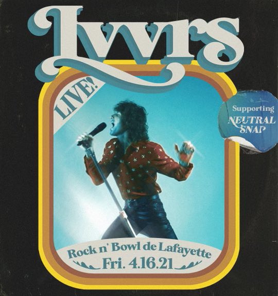 LVVRSband's tweet photo. โญ๏ธ just announced: Fri 4/16 weโre BACK at @rocknbowllafayette doing it big with @neutral_snap ๐ค get tickets now at https://t.co/xJ0P9t9dEj ๐ณ
@downtownlft #downtownlafayette #lvvrs #neutralsnap #lft #rocknbowl #livemusic https://t.co/2A5Kv6t4II