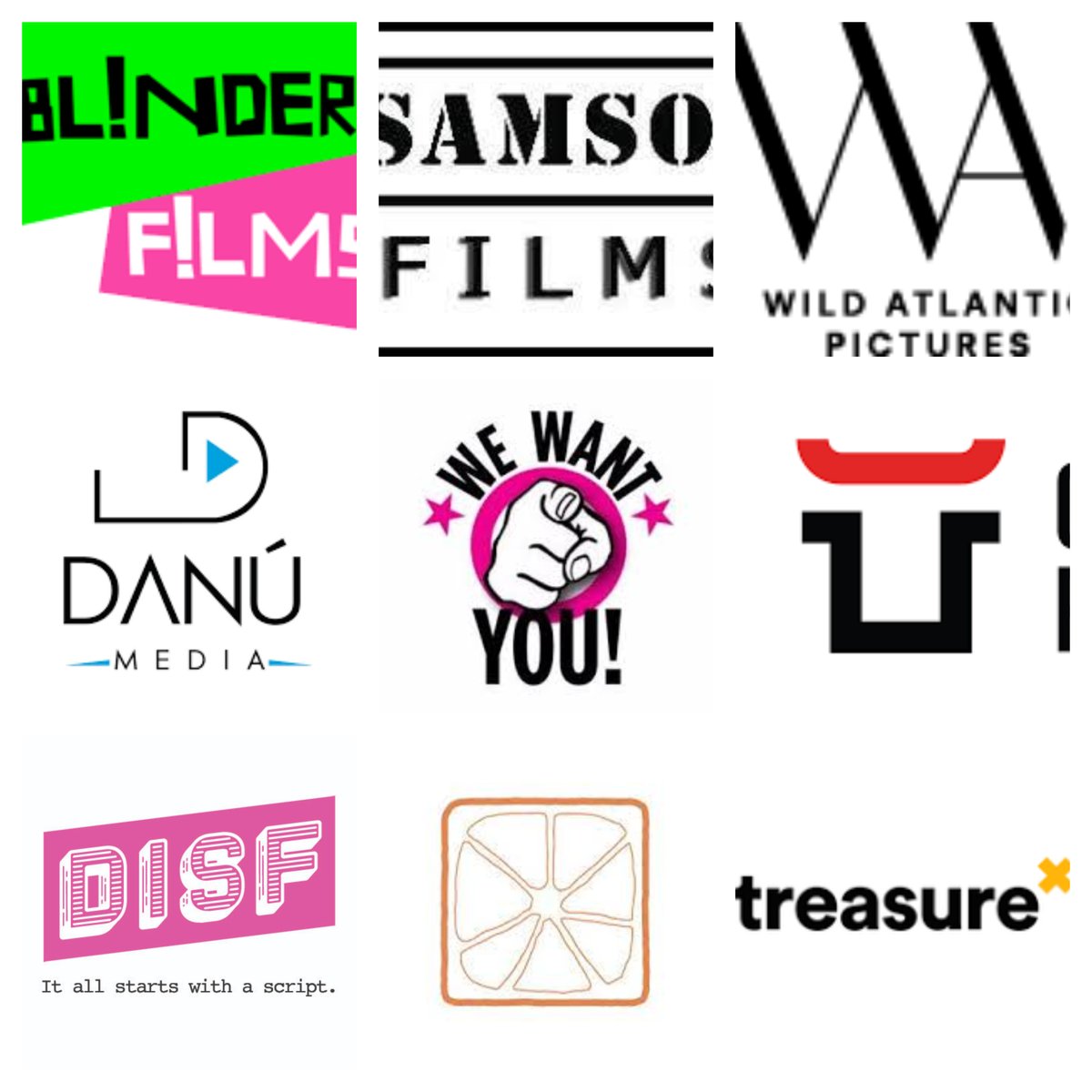 Got an amazing script? Be in with a chance to pitch Ireland's leading production companies  @BlinderFilms <a href="/SamsonFilms/">Samson Films</a> <a href="/treasureent/">Treasure Entertainment</a> <a href="/danumediagalway/">Danú Media</a> <a href="/marmaladefilms/">Marmalade Films</a> @CowtownPictures <a href="/WAPictures/">Wild Atlantic Pictures</a> &amp; O'Sullivan Productions. Apply Now: forms.gle/Rb3tmVyijKhRme… #DISF #IrishFilm #film