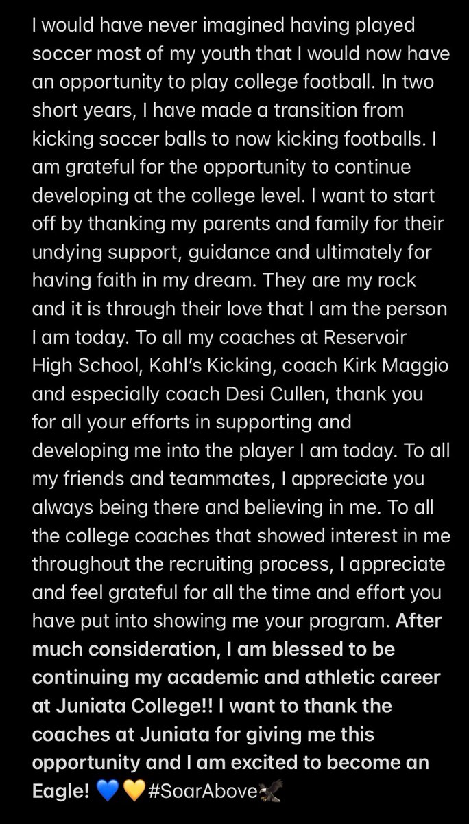 Beckett__L's tweet photo. COMMITTED! 🦅 #SoarAbove https://t.co/xuL9SnKu7f
