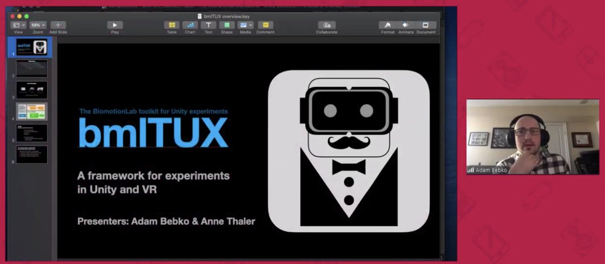 BioMotionLab (@biomotionlab) on Twitter photo Adam Bebko and Anne Thaler gave a very well crafted tutorial on bmlTUX today <a href="/IEEEVR/">IEEE Virtual Reality</a> conference. If you missed it, check out the recording on YouTube: youtu.be/-1dh_U5RcKw. Starts at -4:56. <a href="/vistayorku/">VISTA @ YorkU</a> <a href="/YorkUScience/">YorkU - Science</a> Adam Bebko and Anne Thaler gave a very well crafted tutorial on bmlTUX today <a href="/IEEEVR/">IEEE Virtual Reality</a> conference. If you missed it, check out the recording on YouTube: youtu.be/-1dh_U5RcKw. Starts at -4:56. <a href="/vistayorku/">VISTA @ YorkU</a> <a href="/YorkUScience/">YorkU - Science</a>