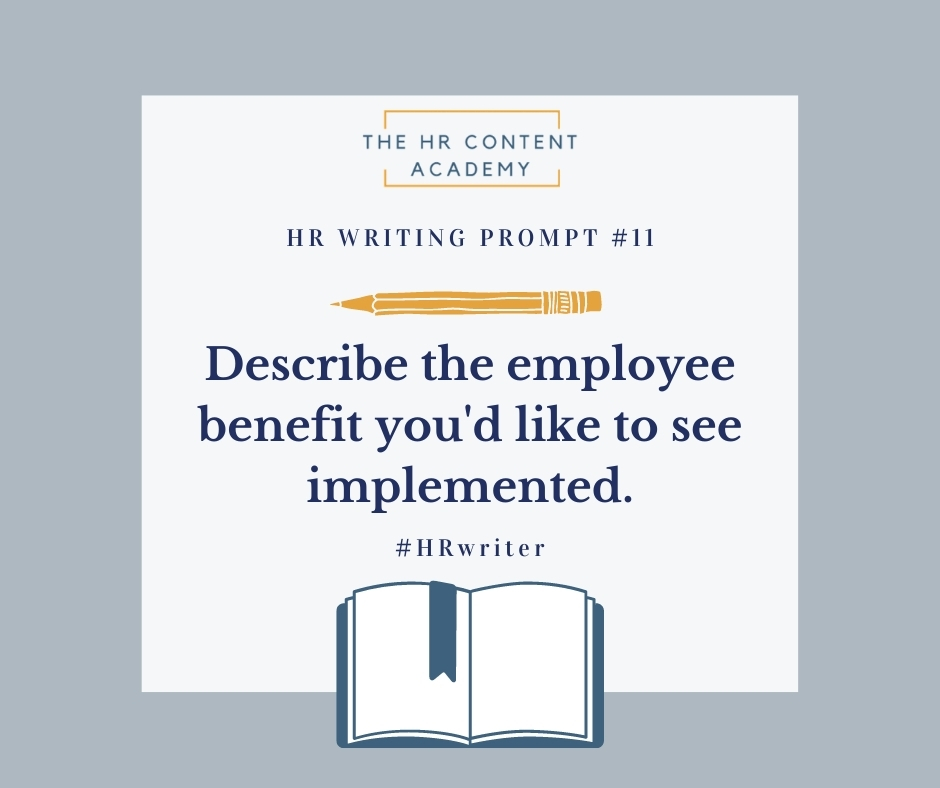 And to expand on this question, does working from home change what ideal benefits look like?

#HRwriter