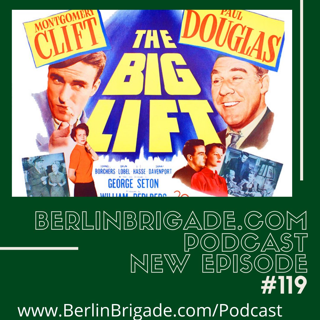 berlinbrigade's tweet photo. Berlin Brigade Podcast #119 -The Big Lift
https://t.co/WwLUC7aCZp 2021 Film Festival
https://t.co/0W7khaPa2T
#BerlinBrigade #ColdWar #Veterans #podcast #ApplePodcasts #VeteranPodcast #Steinstucken #spotify #author #interview #history #AmericanSector #TheBigLift #berlinairlift https://t.co/9B0eKRTvXO
