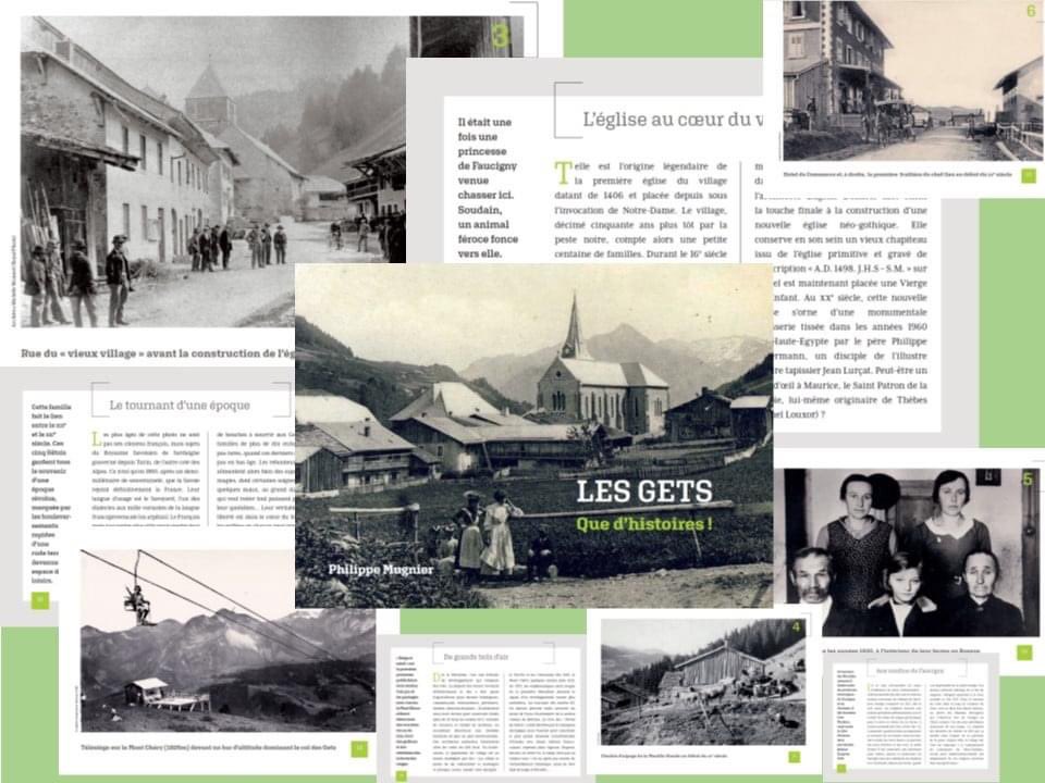 PhilippeMUGNIER's tweet photo. Découvrez le livret #Quedhistoires sur #lesgets - 10 photos emblématiques commentées pour mieux comprendre l’esprit des lieux. Dispo sur Amazon et libraires, bureau de presse de la région #madeinlesgets #faucigny #chablais #portesdusoleil https://t.co/CAHdh3HkA2