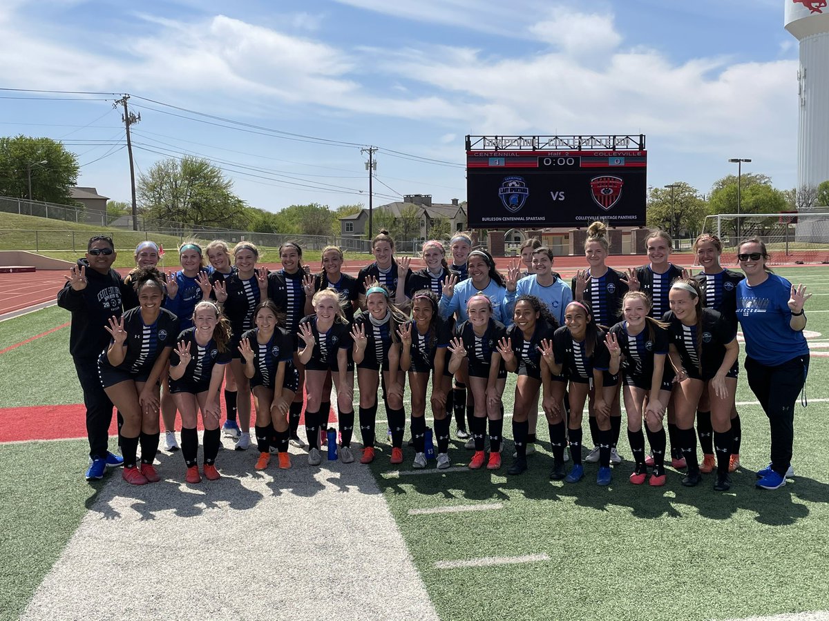 Gosset41's tweet photo. Congrats to @CHSLadySpartans on a tough 1-0 win over Coll Heritage. Sarah Tate with goal at the 39:50 mark of the 1st half. Back row @_kaylasmith4 &amp; co. w/ the shutout Olivia Quintanilla posts clean sheet in goal. Next 5AR1 semi vs Monterey/Amarillo. Congrats CHHS on a great year https://t.co/KJUn09htB1