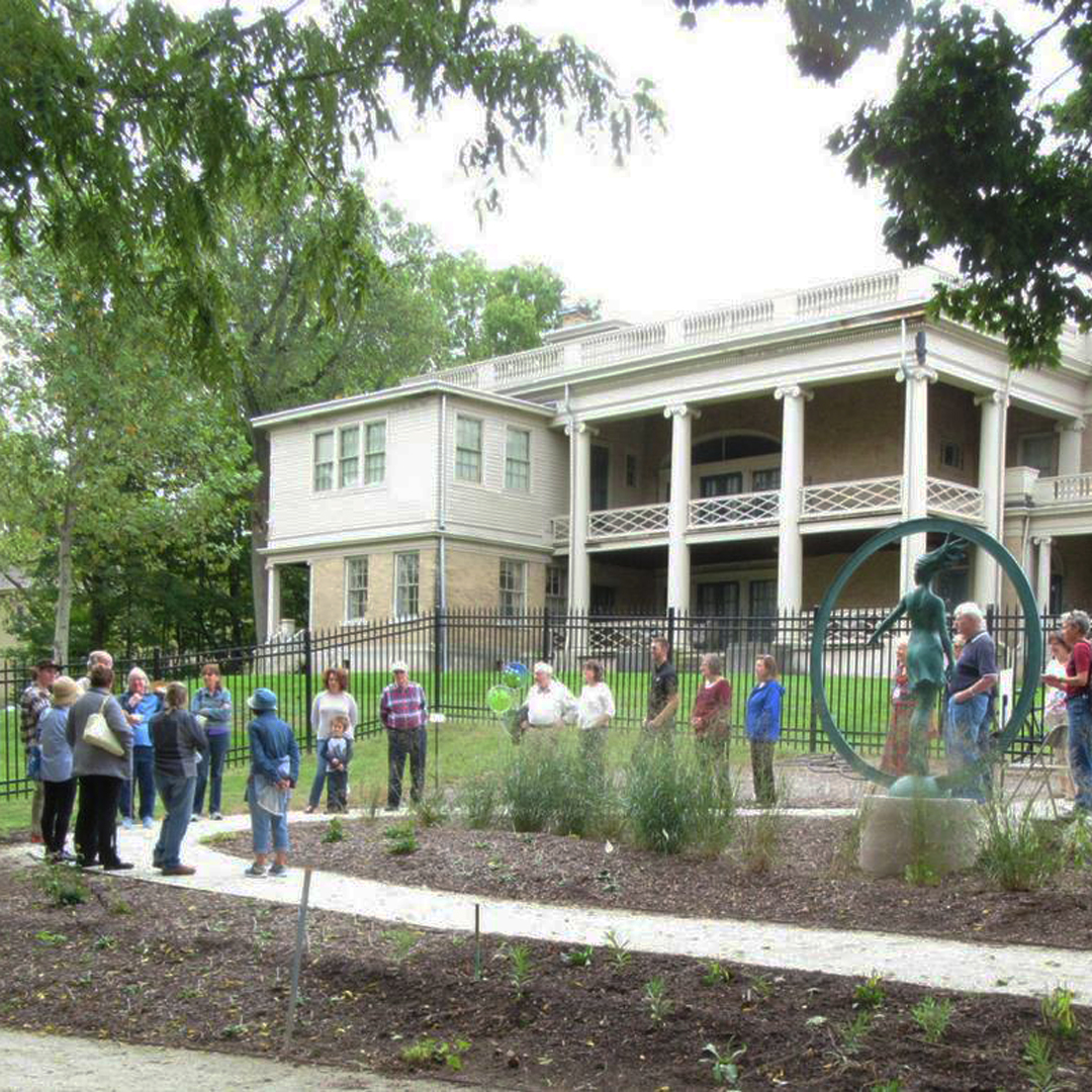 HaanMuseum's tweet photo. Join us next Saturday as we do various gardening and cleaning activities to spruce up the Haan Museum’s Sculpture Garden and Nature Trail. Check out https://t.co/hQgU7lpy7F for more details. 

Picture from our Sculpture Garden &amp; Nature Trail Field Day back in 2015. https://t.co/PSaoUYz3IB