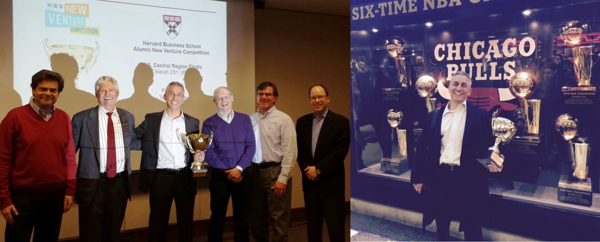 6 years ago we awarded @Mattabernstein the <a href="/HarvardHBS/">Harvard Business School</a> Alumni New Venture Competition Central Region trophy for his startup @HubTran. This week he sold HubTran to @TriumphPay. Congrats to Matt and the entire HubTran team! Champions again! lnkd.in/eZDmwQA
#HBSNVC <a href="/HBSRock/">HBS Rock Center for Entrepreneurship</a>