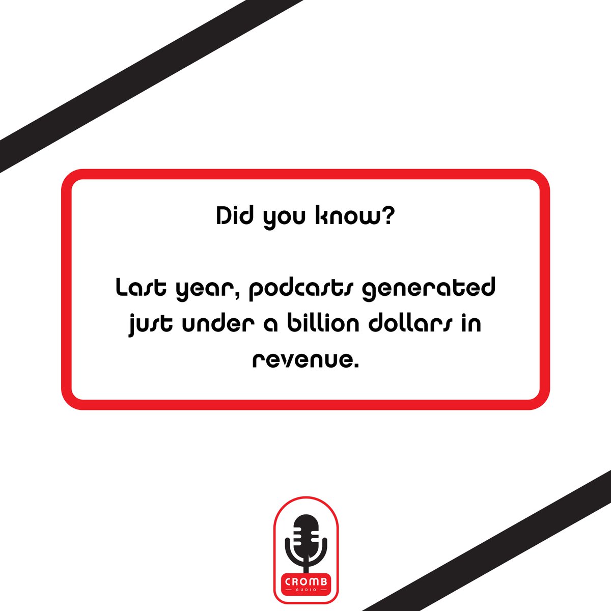 CrombAudio's tweet photo. You read that right! Billion with a "b".
What would you do if you had a billion dollars?

#cromb #audio #crombaudio #podcast #podcaster #podcastersunite #podcasting #voiceover #podbean #applepodcast #spotifypodcast #lubbock #locallbk #lubbockintheloop #lubbockpodcast #806 https://t.co/VMRBXLete4
