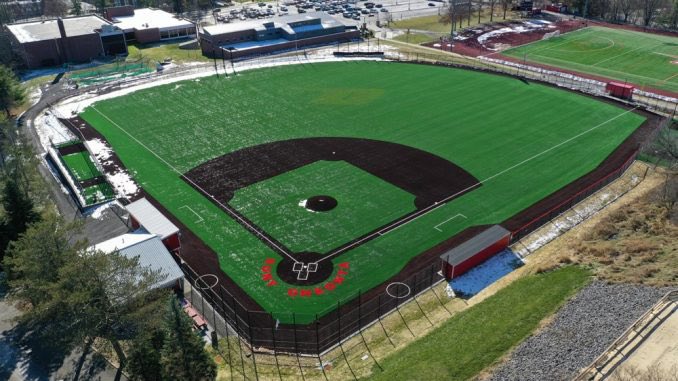 TheStateTimes's tweet image. Miss our baseball team’s doubleheader against Brockport last Saturday? Read all about it on our website! Link in bio.