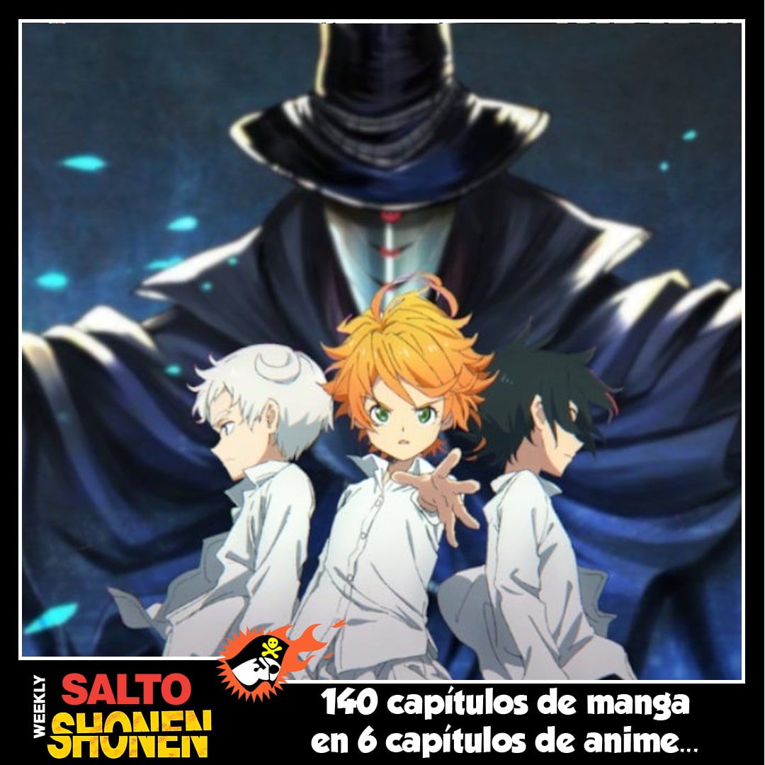 SaltoShonen's tweet photo. Probablemente, la Temporada 2 de The Promised Neverland pasará a la historia como una de las peores adaptaciones de un manga como anime.
#ThePromisedNeverland #Neverland #Emma #Manfa #Anime https://t.co/HuLo4QaTgO