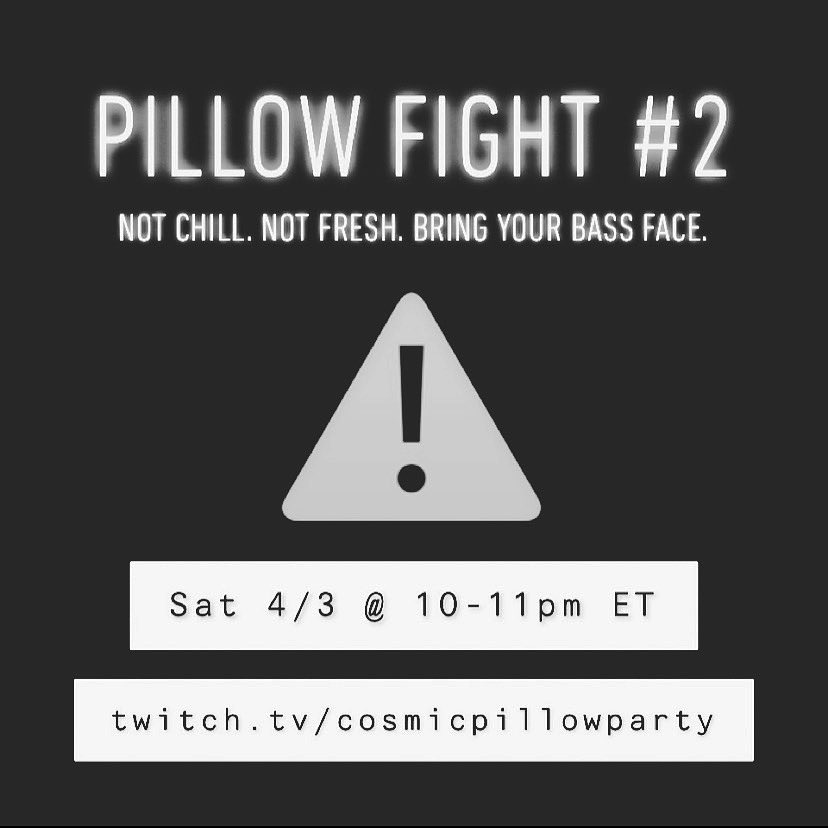 cosmic_pillow's tweet photo. You want a fight, so I'll give you a fight 👊

#edm #livestream #livestreaming #dj #festival #twitch #basshouse #dubstep #brostep #bass #bassmusic #riddim #banger #bangers #futurebass #electro #futuretrap #popmusic #trap #rave #musicfestival #twitchstreamer #soundcloud https://t.co/1bTqa8ZzDc
