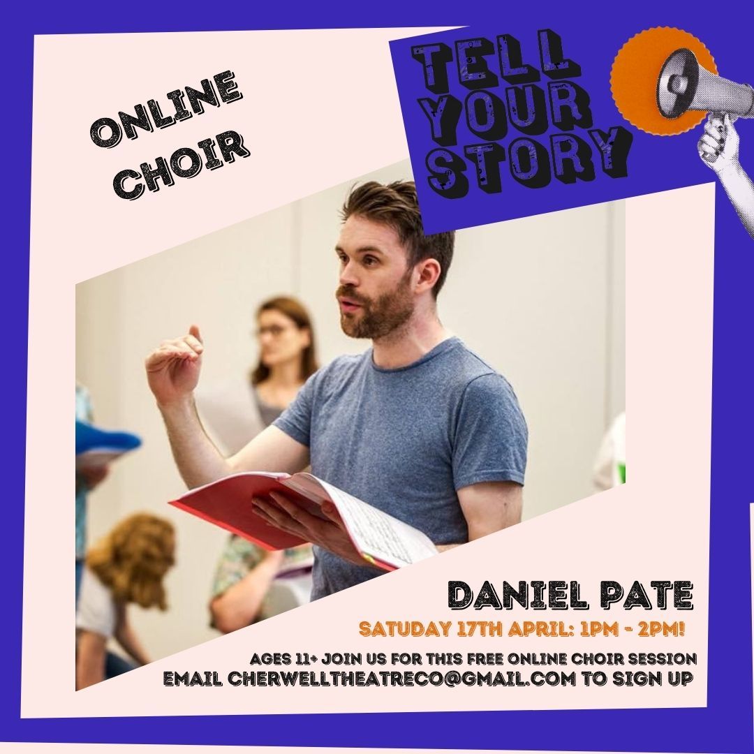 CTC_Productions's tweet photo. Learn a beautiful arrangement of Olivia Rodrigo's "Driver's Licence" in our virtual choir led by Daniel Pate on 17th April.

It's just one of many brilliant FREE online activities taking place throughout the day! 

#tellyourstory #halftermactivities #onlinechoir #singing #JoinUs https://t.co/cr0cZYf3Tv