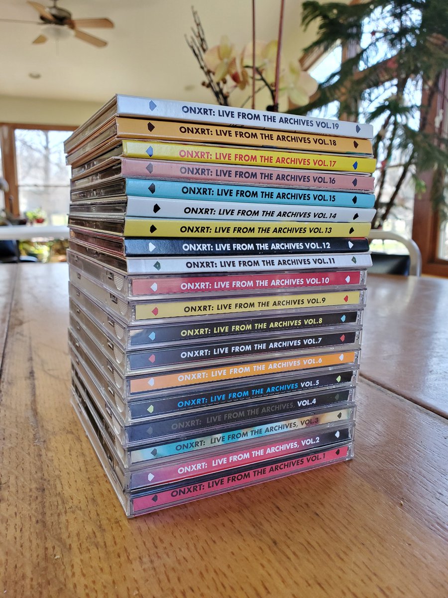 mebendis's tweet photo. THE FULL STACK. Vol. 10 is in the CD player right now. @93XRT #LiveFromTheArchives #ONXRT https://t.co/ivPZHvyukL