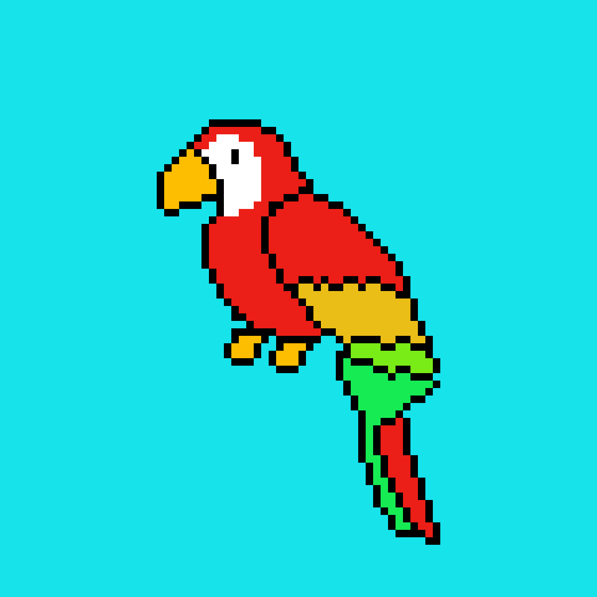 bit_parrots's tweet photo. We are very proud to announce the first BitParrot
https://t.co/fdAkP1oBQ2
#BitParrots #Ethereum #nftcollector #pixelart #NFTs #digitalcollectibles #digitalart https://t.co/5jMhlohqiA