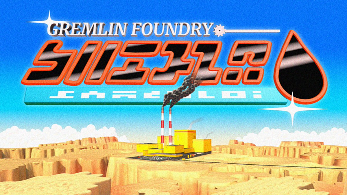 Gremlin Foundry is live! Watch here >>>>>
youtube.com/watch?v=nbFb2t…

Music by @JerryPaperREAL and @Demons_Home