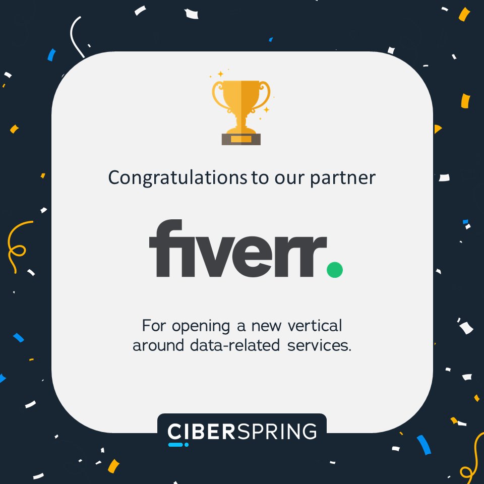 ciberspring's tweet photo. Kudos to Fiverr for their recent expansion in data services, giving businesses access to talent specializing in data analysis, storage solutions data science, and automation. 

More: https://t.co/f7pnUAQCSK https://t.co/tXJscR6hKY