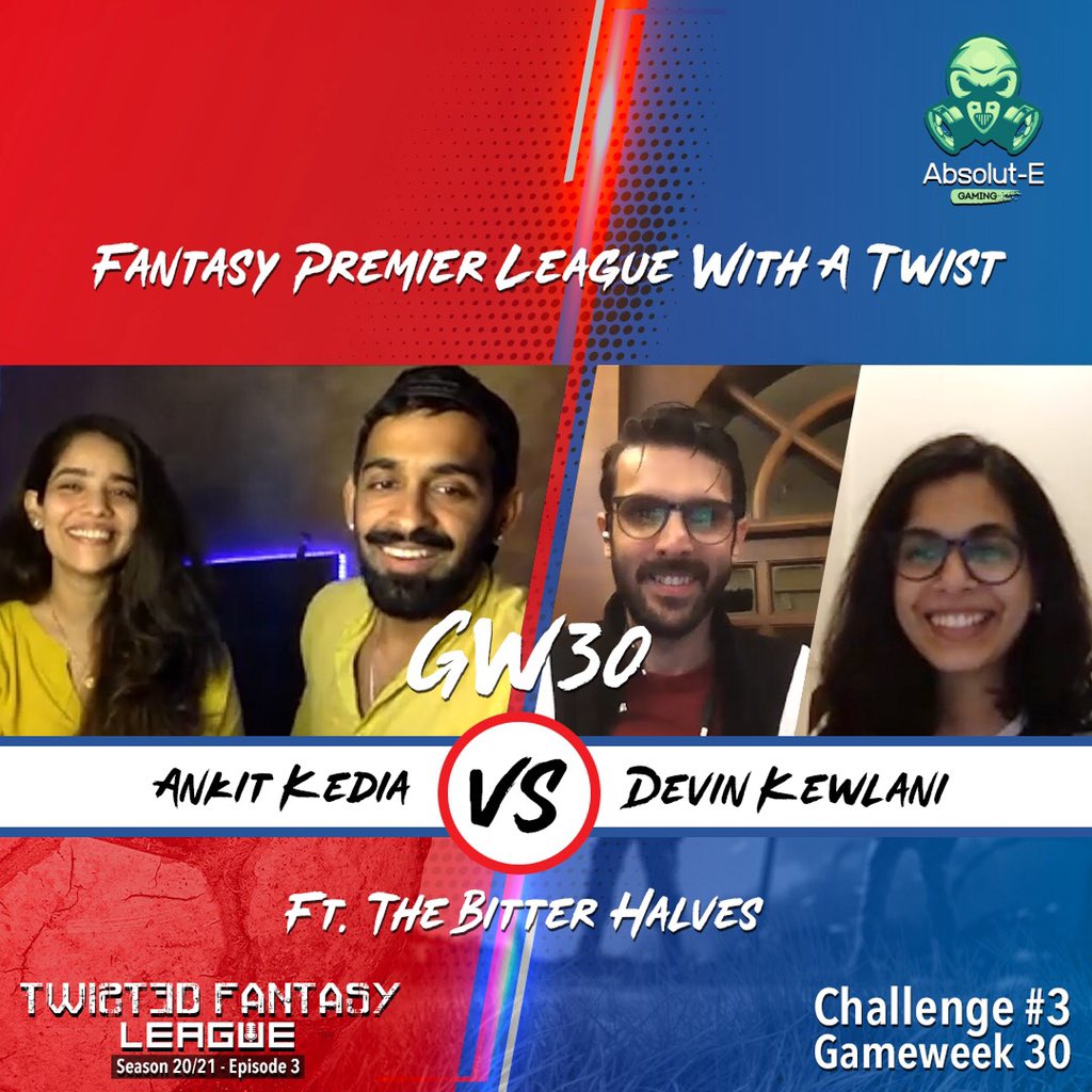 ankitVkedia's tweet photo. Twisted Fantasy League
#FPL with a twist but for a good cause. Winner takes all 4 their choice of charity. Representing @worldforall and Yash Charitable Trust / Cafe Arpan #fplcommunity please help spread the word. 
Epi 3 out now!! https://t.co/6nybFCzFZE https://t.co/YSPyAY6NAh