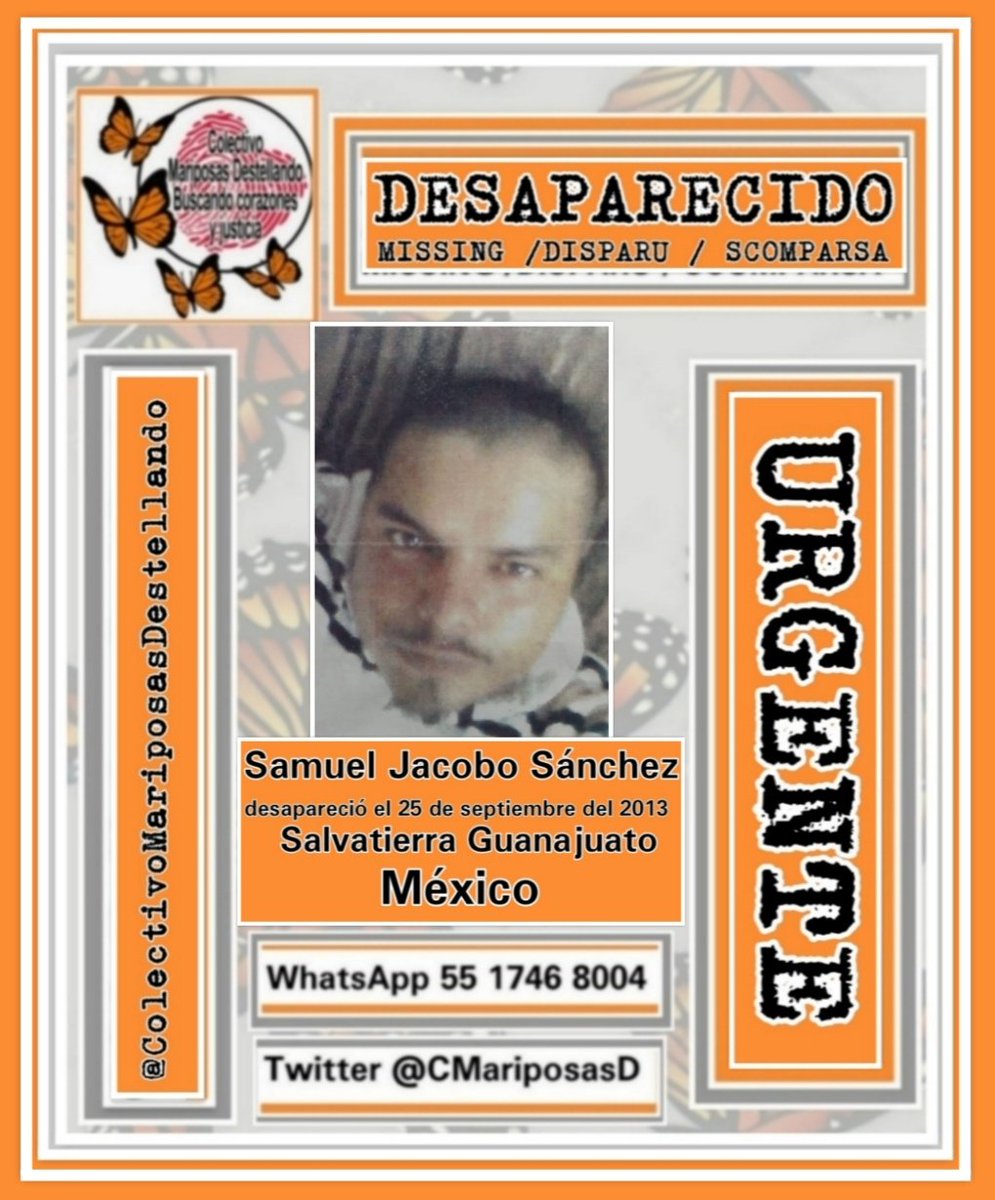 CMariposasD's tweet photo. #AZTECANOTICAS #TELEMUNDO
#NOTICIEROSTELEVISA
#TELEDIARIO
#PFPapoya #pgj #GobiernoDelEstado #PFP #PGR
#CNDH #yositecreo #UnaMenos #CIDH #CDMX #SEDENA #DIF #ProgramadeProteccionaMenores #GuardiaNacional
#NiUnaMenos
#NiUnoMenos
#niunamenos2021
#HastaEncontrarte
@ColectivoMariposas https://t.co/i8irl5kVwi