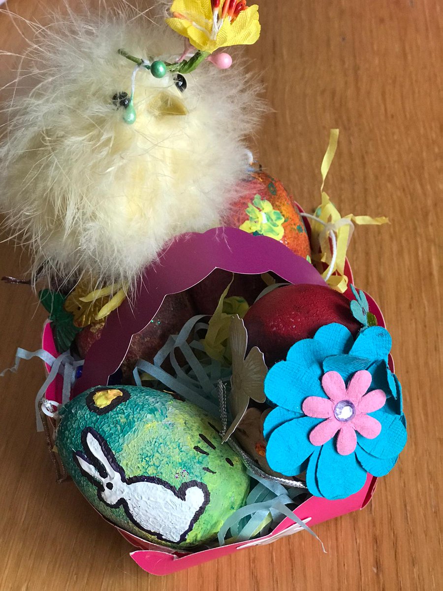 IfieldDrive's tweet photo. As Easter approaches the ATS Crawley team have been busy being arty and decorating eggs! Please help us choose your favourite! (poll to follow) https://t.co/Su79Z4OY8O
