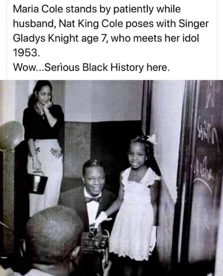 CarmenRodgers's tweet photo. Look a little Gladys!!! I wonder if she got to sing for him?😍 https://t.co/MXo80oPs69