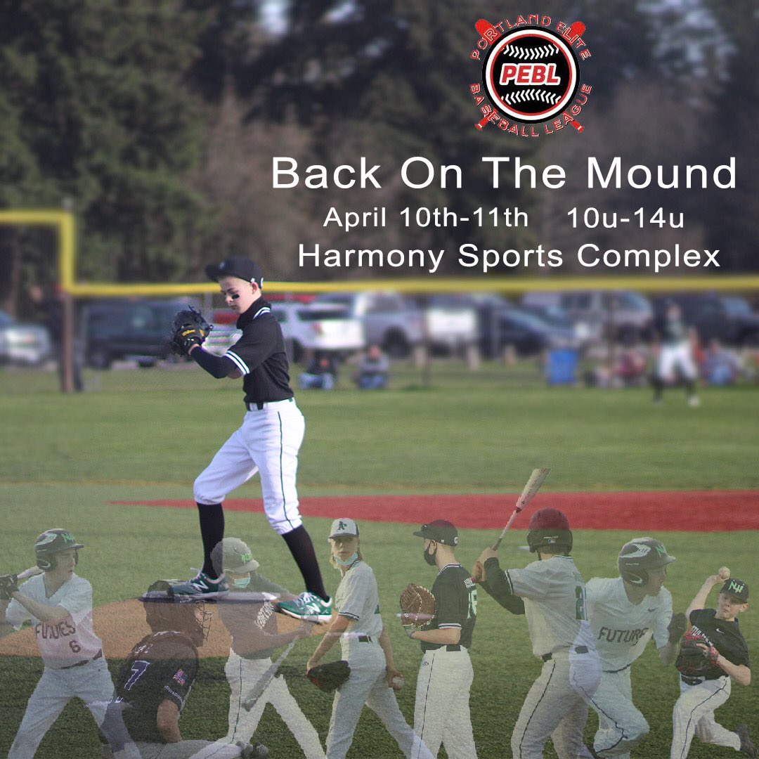 PEBL_Baseball's tweet photo. We are back next weekend! ⚾️

#portlandelitebaseballleague #washingtonbaseball #oregonbaseball #harmonysportscomplex https://t.co/73anZF8oYS