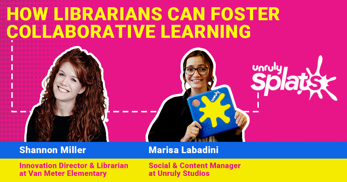 unruly_studios's tweet photo. Looking for fun, creative, and easy ways to foster collaborative learning at your school? 

Take a peek at our webinar recording and hear from innovation director, @shannonmmiller, with her advice on empower school-wide collaboration. 

🎧 https://t.co/SQNWQxvYJo

#STEAM https://t.co/oCaUbcf5jW