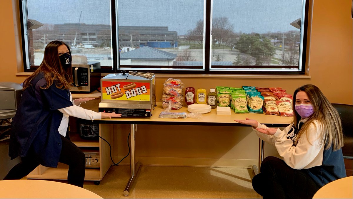 Tigers’ Opening Day… the Michigan Orthopaedic Surgeons way! Our team repped team gear and celebrated with hot dogs, peanuts and Cracker Jacks. ⚾️