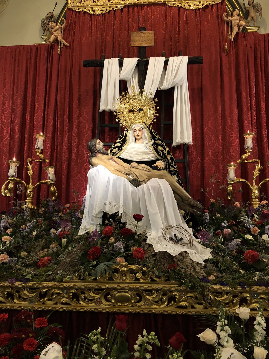 Condavision's tweet photo. Hdad. De la Soledad de Hinojos #sscondado21 #semanasanta #ssanta2021 #condado #hinojos #hdadsoledad https://t.co/9xy3hBFzJi