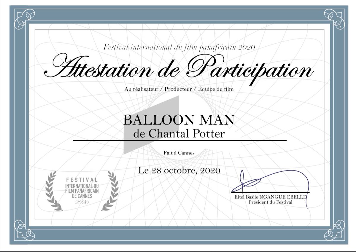 BalloonManMovie's tweet photo. What a pleasant surprise! Thanks!! @fifpanafricain ❤️

#balloonmanmovie #beyondballoonman #balloonman https://t.co/ZaJK2UpVw4