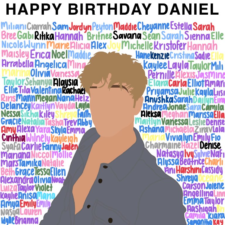 greydjsjra's tweet photo. Happy 22nd Birthday Daniel ! We all love you so much ! I hope you have an amazing day today ! You deserve the absolute world Daniel and we are all so very thankful for you and everything you’ve done ! Much love, fans <3 https://t.co/ujMg9GUj7g