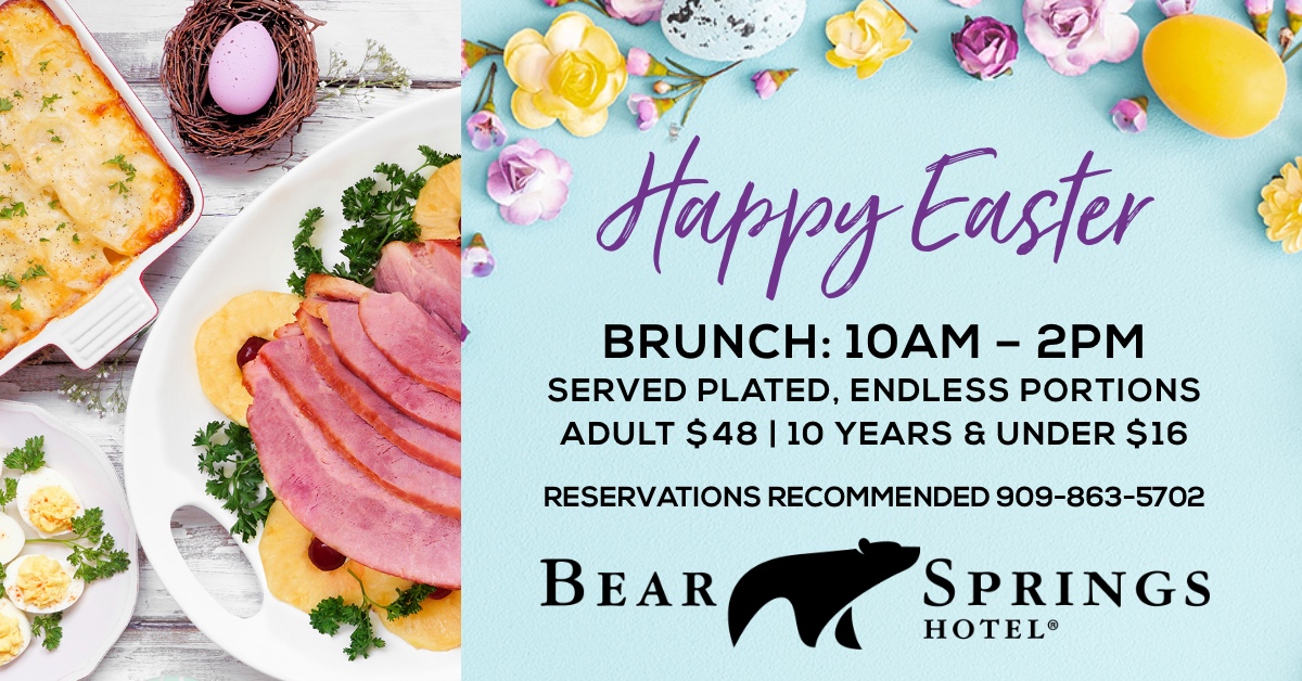 Join us this Sunday from 10a - 2p for a fabulous Easter feast. For just $48 per adult/$16 for children 10 and under, enjoy endless portions of your holiday favorites. 🐰💐 View the full menu >> bit.ly/3uixGeY #Easter