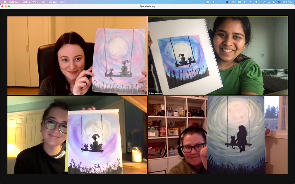 WWCodeSeattle's tweet image. Thanks to everyone who joined us for a relaxing "paint" night! It was so nice to unwind and get creative. Hope to see more of you next time!