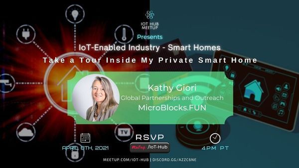 @IoTHubMeetup (@iothubmeetup) on Twitter photo Join us on Apr 8th to take a tour inside <a href="/kgiori/">Kathy Giori</a>'s private Smart Home and how she maintains privacy without the cloud buff.ly/3rMaEuY
#IoT #SmartHome #InternetofThings #Privacy #Cloud <a href="/microblocksfun/">MicroBlocks - @microblocks.bsky.social</a> Join us on Apr 8th to take a tour inside <a href="/kgiori/">Kathy Giori</a>'s private Smart Home and how she maintains privacy without the cloud buff.ly/3rMaEuY
#IoT #SmartHome #InternetofThings #Privacy #Cloud <a href="/microblocksfun/">MicroBlocks - @microblocks.bsky.social</a>