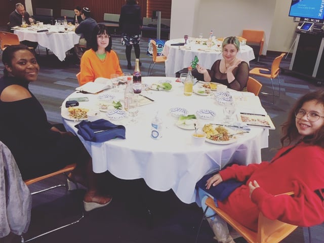 Last week, Kehilat-X gathered for seder on the 2nd night Passover.
We would like to wish our Jewish community and students a Hag Sameakh!