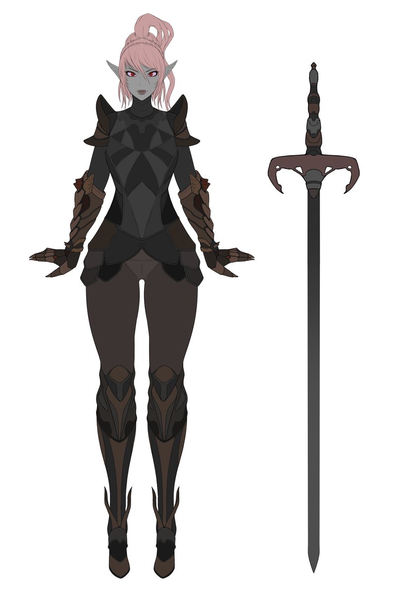 DraeBaeVyrella's tweet photo. Say hello my new Dark Elf OC!
Ellosa Chiurdat
👋👋👋👋 https://t.co/E8X94u1BH8