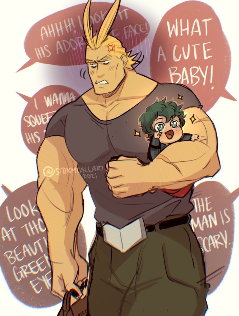 โฆ ๐พ๐๐๐๐ โฆ (@stormcallart) on Twitter photo My fav trope,  All Smite as a reluctant father figure adopts tiny baby and grows to love him as his own. But Toshi.. you can't feed a baby McDonalds , dude ๐ My fav trope,  All Smite as a reluctant father figure adopts tiny baby and grows to love him as his own. But Toshi.. you can't feed a baby McDonalds , dude ๐