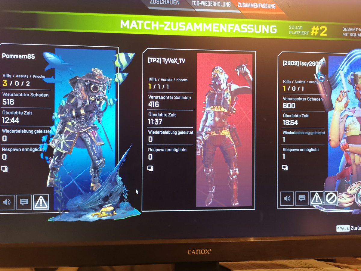 TyVeX_TV's tweet photo. Moin moin,

Mit der #old #crew @Pommern85 &amp; @issy2909
Endlich mal wieder #ApexLegends daddeln

Und natürlich live 🤙🤙 natürlich Pommern immer am drücken ✌️🎉🎉

#shooter #gaming #twitch #twitchtv #twitchde https://t.co/NEEQanTygW