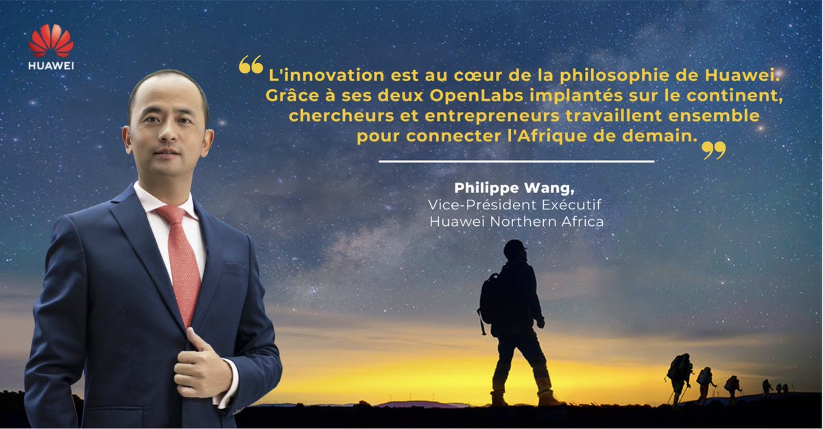 HuaweiNA's tweet photo. La e-conférence de presse organisée le 31 mars dernier a été l’occasion pour @Philippe_WANG_, EVP de #HuaweiNA d’évoquer la présence sur le continent de différents centres d'innovation comme les #OpenLabs qui ont vocation à accompagner les startups pas à pas.
#EventHuawei https://t.co/rfsbHYkJzP