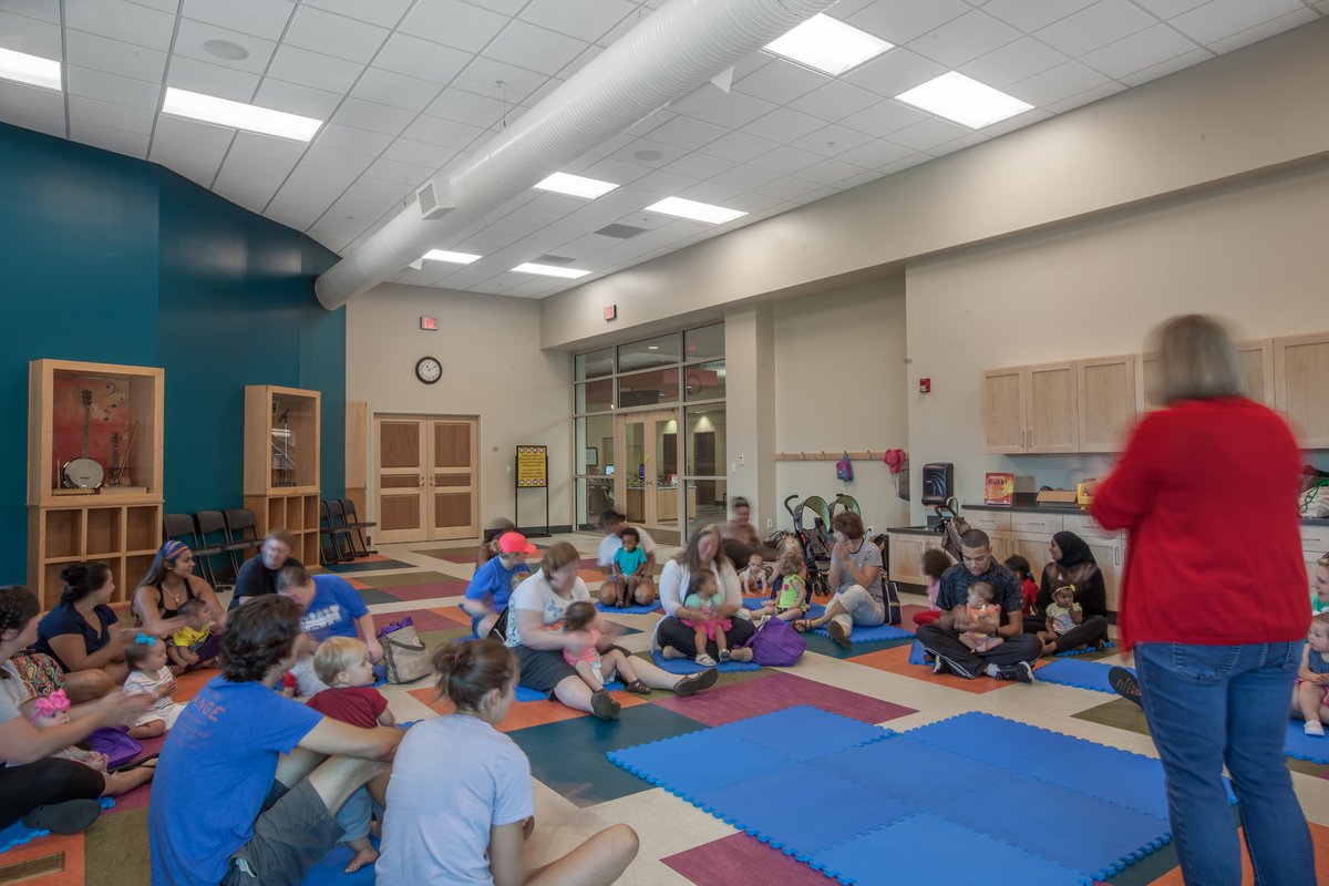 EOPArchitects's tweet photo. It’s International Children’s Book Day! At EOP, we believe that libraries are vital to the quality of life. Services are constantly adapting to a changing community, emerging technology, and innovative models of service to better serve our communities, and our children. https://t.co/cM56AUhvOO